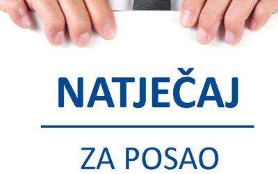 Obavijest kandidatima o rezultatima natječaja za radna mjesta