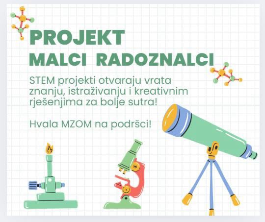 Projekt – Malci radoznalci