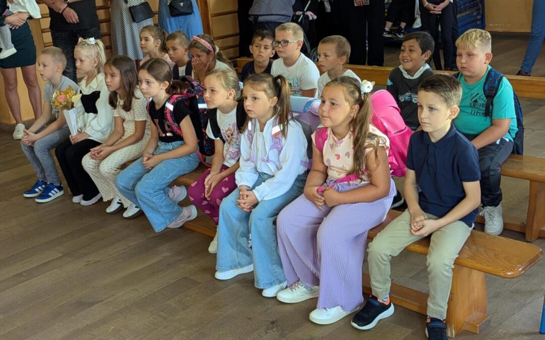 Doček prvašića u PŠ Mošćenica
