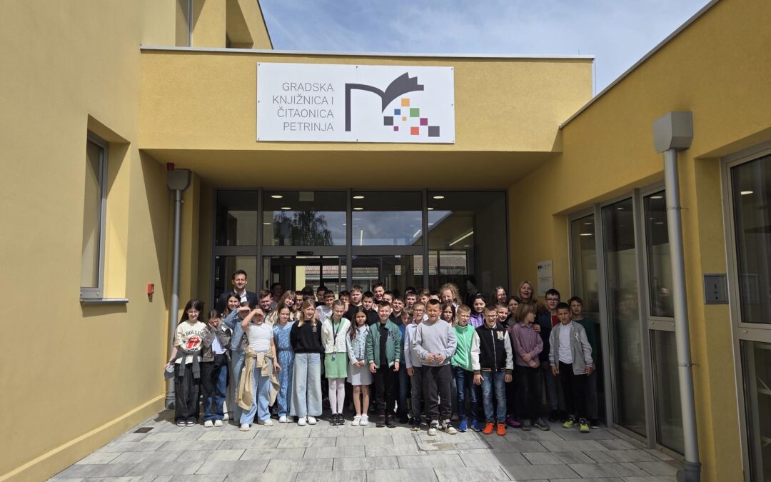 Posjet Gradskoj knjižnici i čitaonici Petrinja